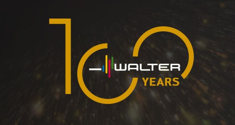 Walter AG metalworks 100 years anniversary dotbrand website