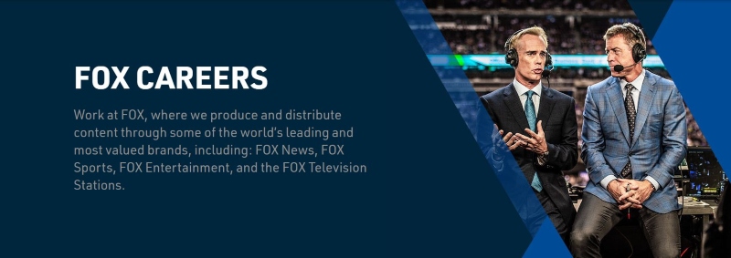 FOX broadcasting careers website