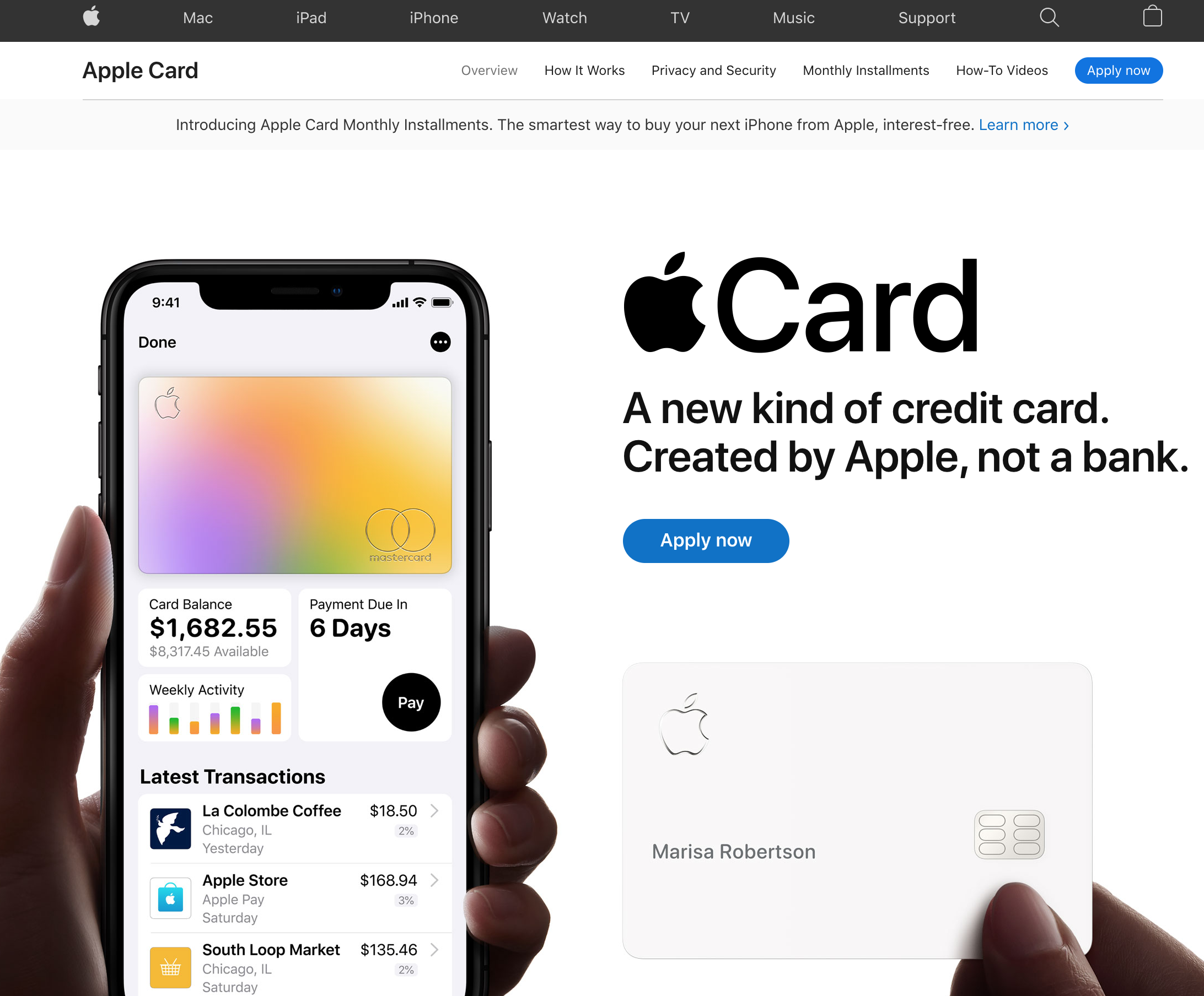 Apple's first foray into payment services