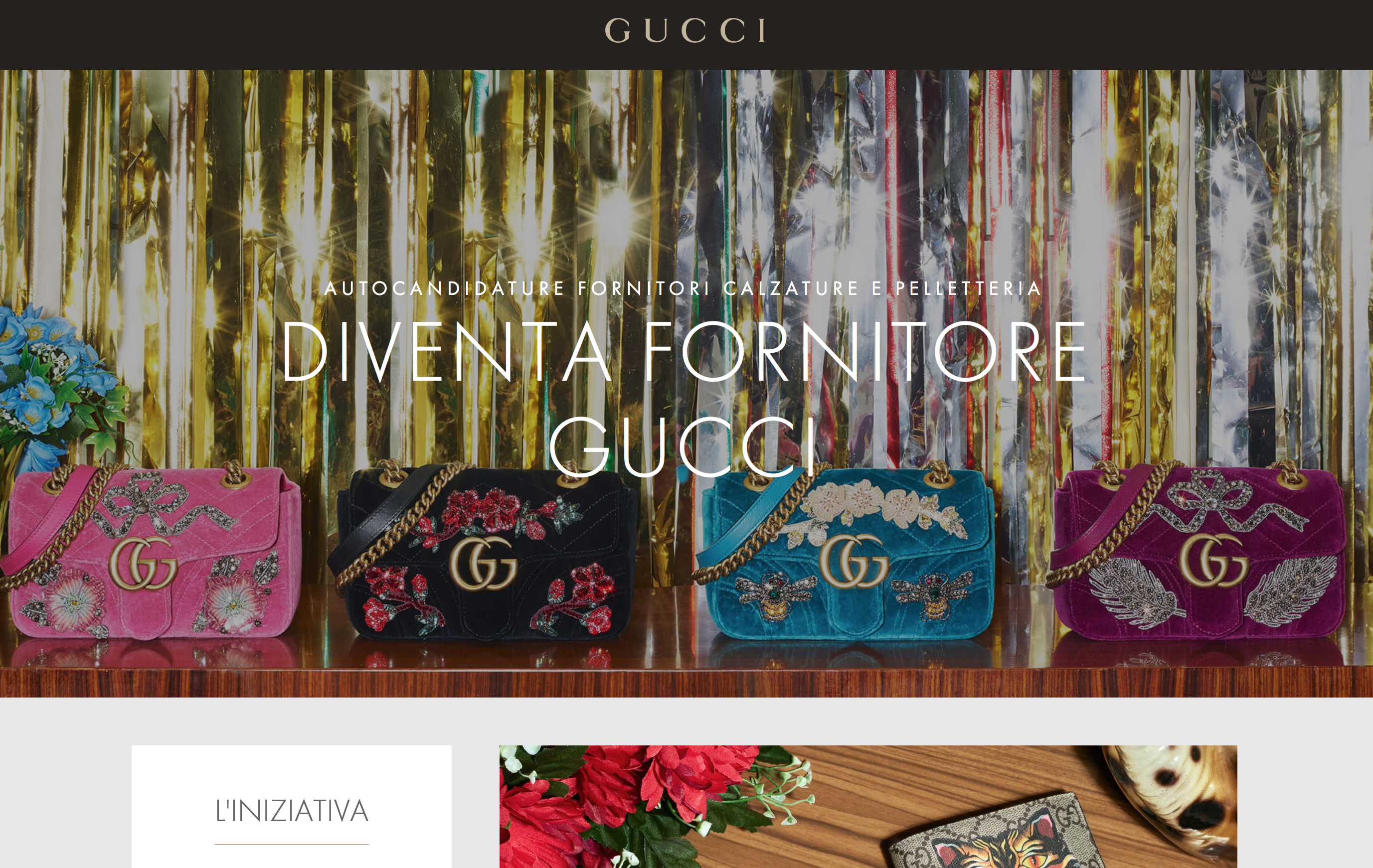 The Italian luxury good brand goes big launching their new range