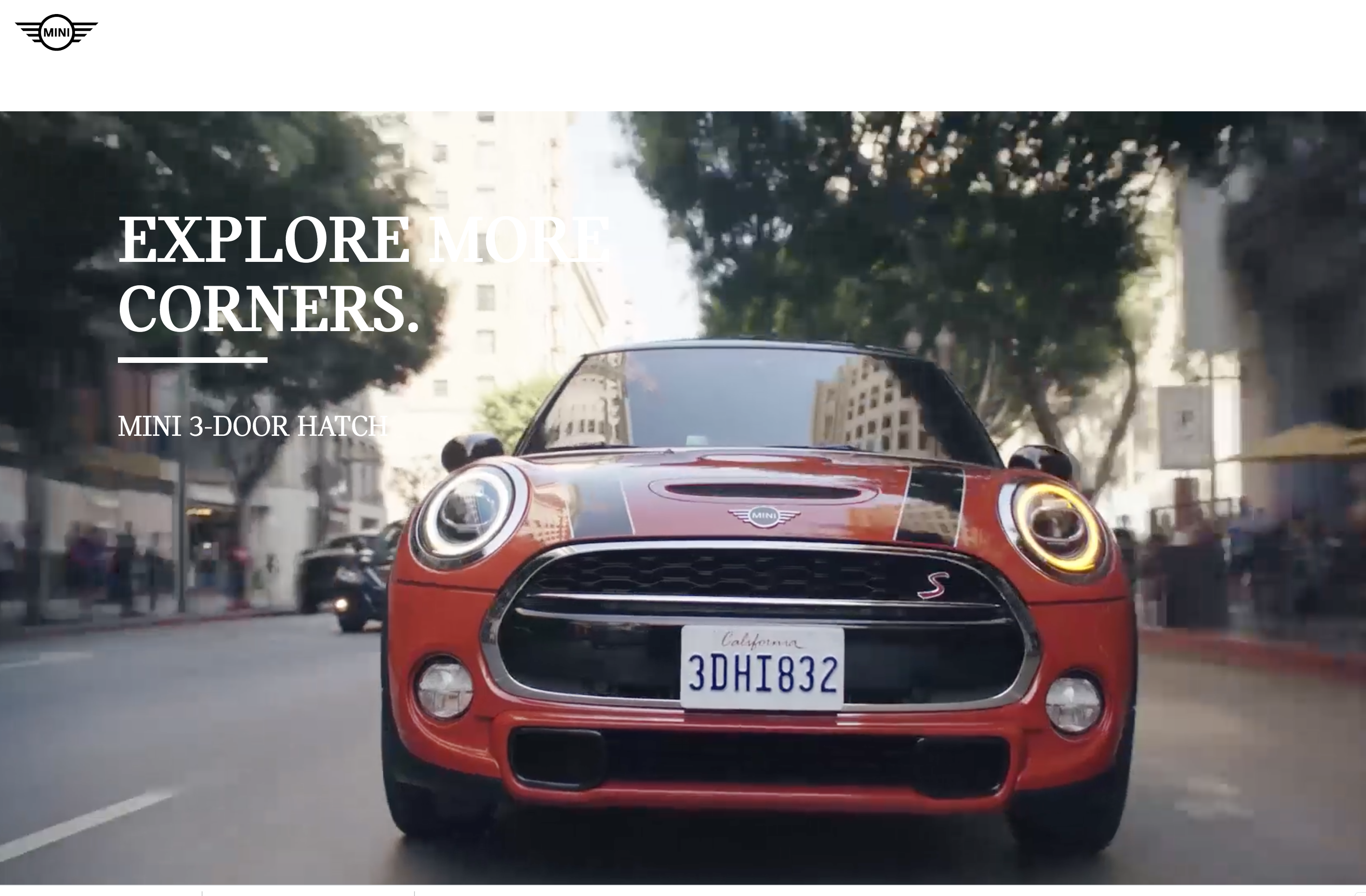 The new MINI car gets it's own new .brand domain