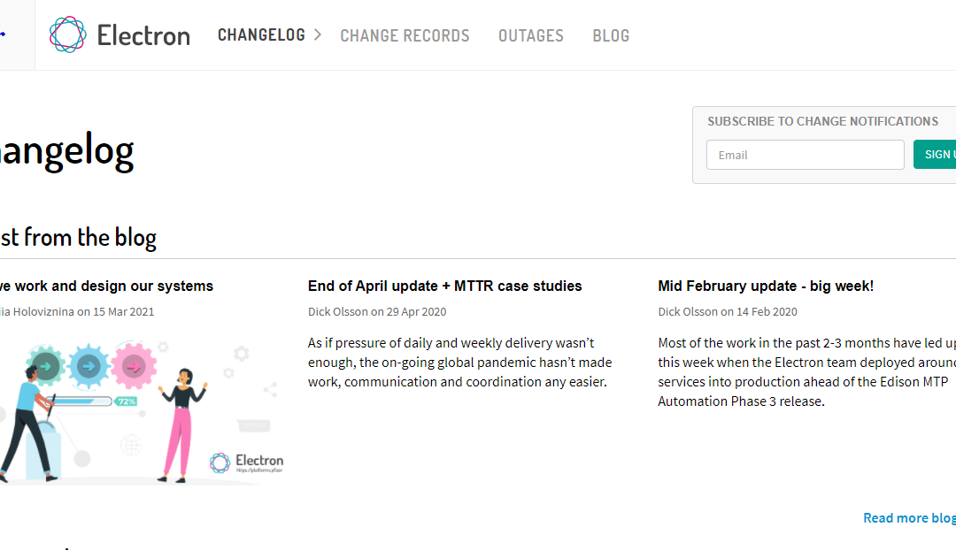 changelog.electron.pfizer